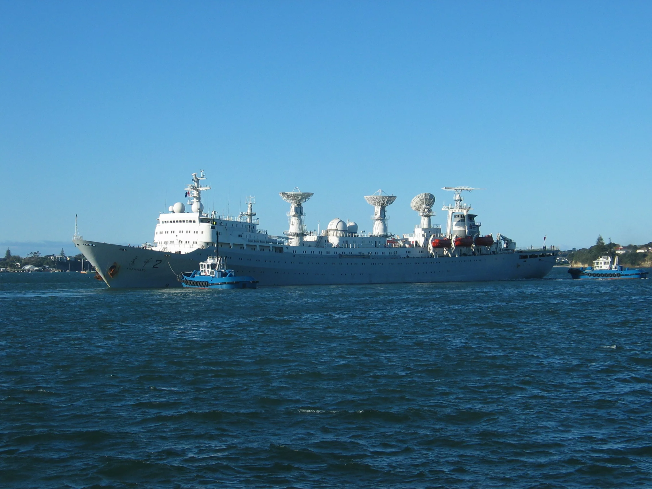 Le Yuan Wang 2 en Nouvelle-Zélande