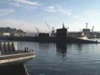Départ de l'USS Ohio