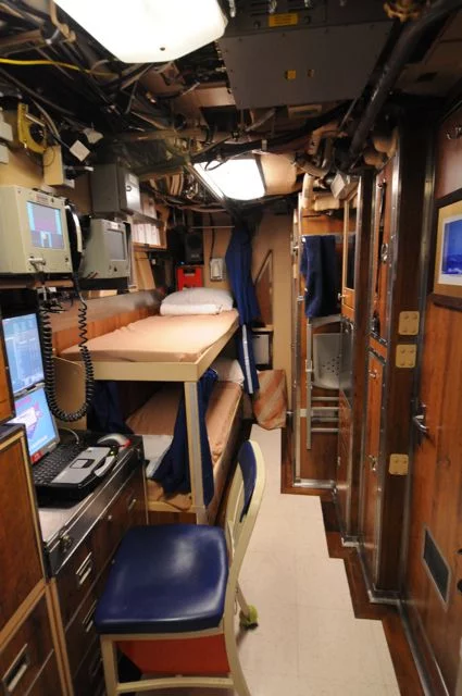 La chambre du commandant en second