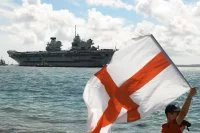 Le porte-avions HMS Prince of Wales appareille de Portsmouth