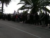 Une centaine de personnes assistaient à la cérémonie