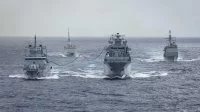 La frégate Bretagne participe à l'exercice RIMPAC