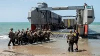 Un engin de débarquement amphibie rapide (EDAR)