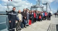 Journée des familles sur la frégate Primauguet