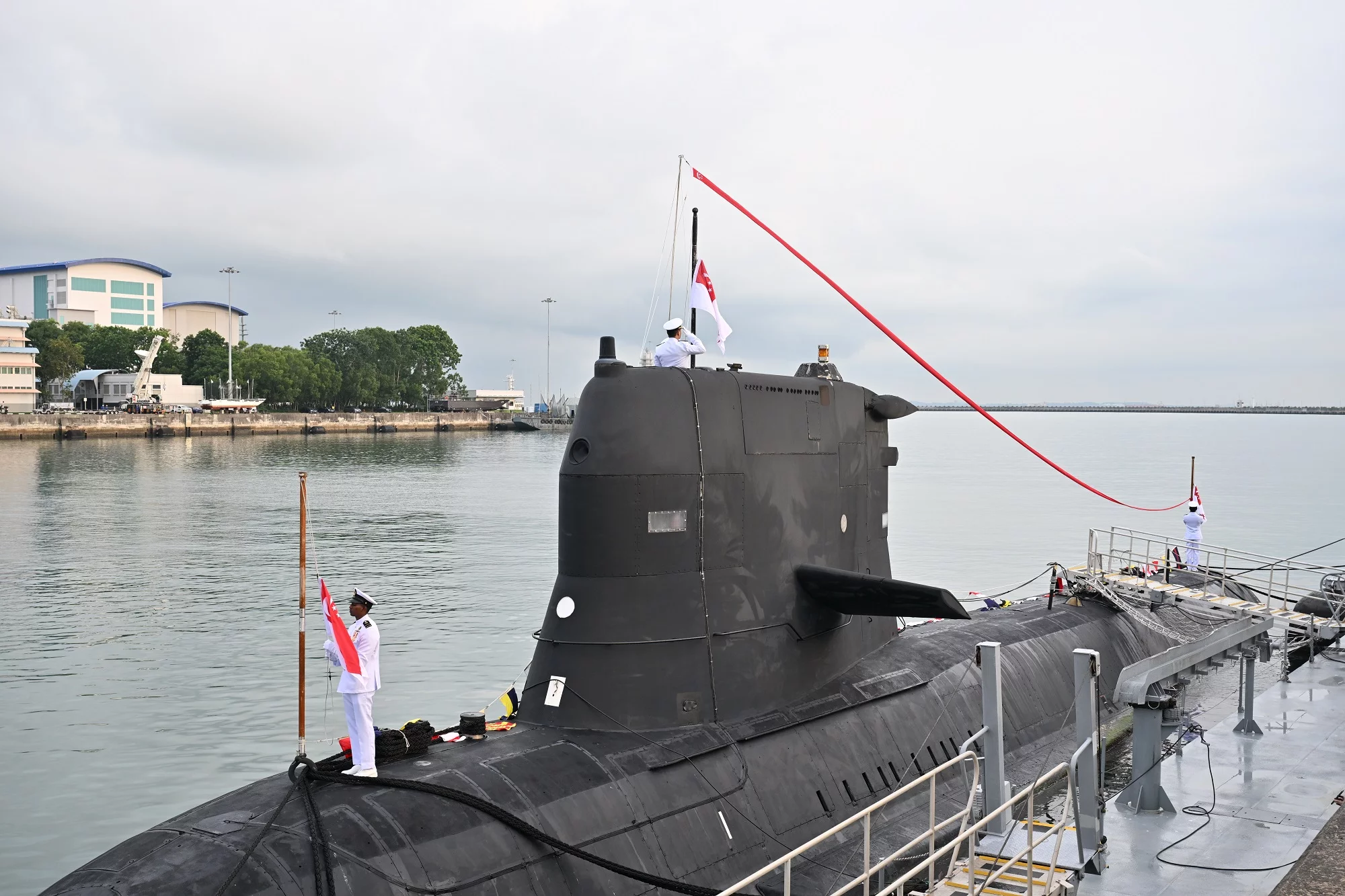 Désarmement du sous-marin singapourien RSS Chieftain
