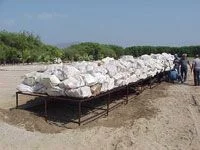 Officials found 2,6 tones of cocaine