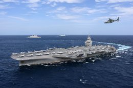 Représentation du Porte-avions de nouvelle génération
