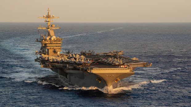 Le porte-avions USS George Washington
