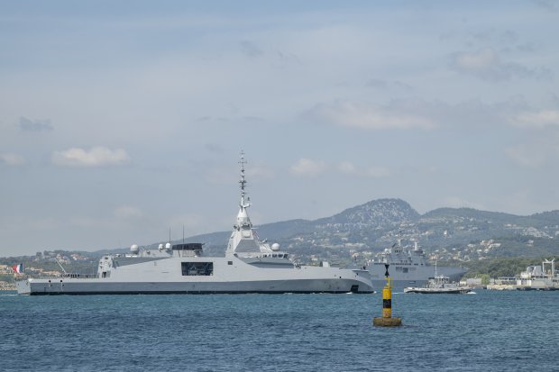 La frégate Amiral Ronarc’h à Toulon
